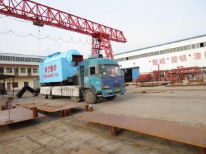 3月28日發往濮陽1噸生物質鍋爐